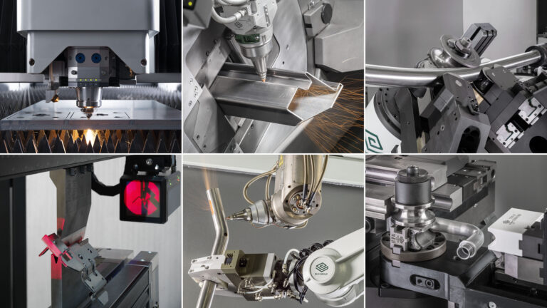 BLM GROUP machine lineup on display at FABTECH 2026